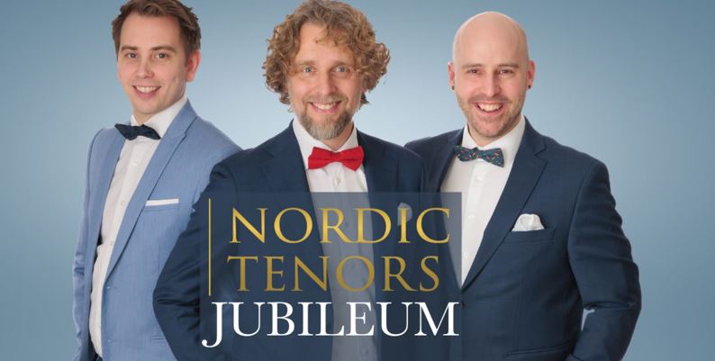 Promobilde for Nordic Tenors Jubileum hotellpakke med billetter