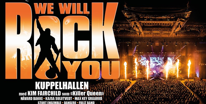 Promobilde for We will rock you hotellpakke med billetter 