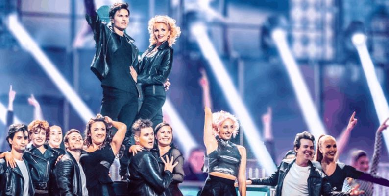 Promobilde for Grease musikalpakke med billetter