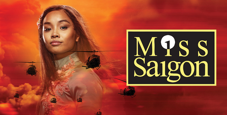 Promobilde for Miss Saigon musikal Folketeateret hotellpakke med billetter