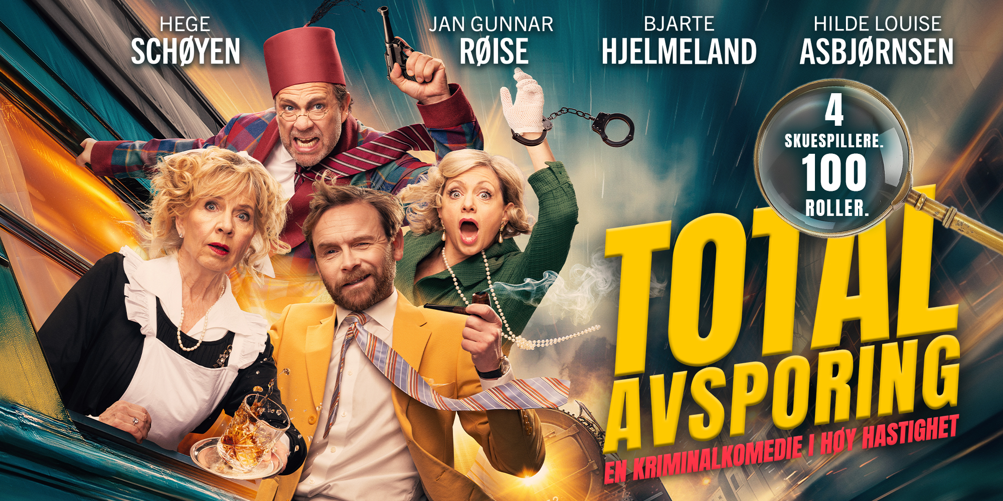 Link til Total avsporing hotellpakke med billetter