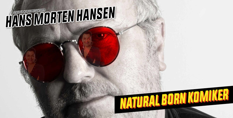 Promobilde for Hans Morten Hansen Natural Born Komiker Stavanger Konserthus
