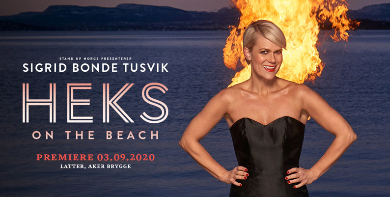 Promobilde for Sigrid Bonde Tusvik Heks on the beach Ole Bull Scene hotellpakke med billetter
