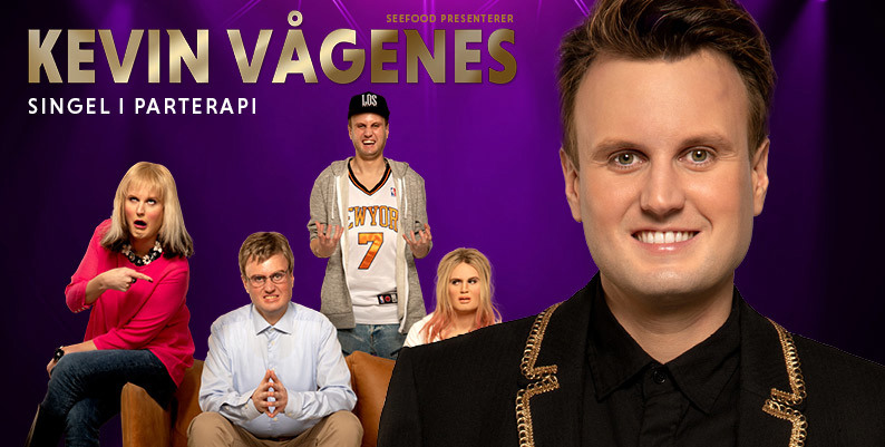 Promobilde for Kevin Vaagenes Singel i parterapi Ole Bull Scene hotellpakke med billetter