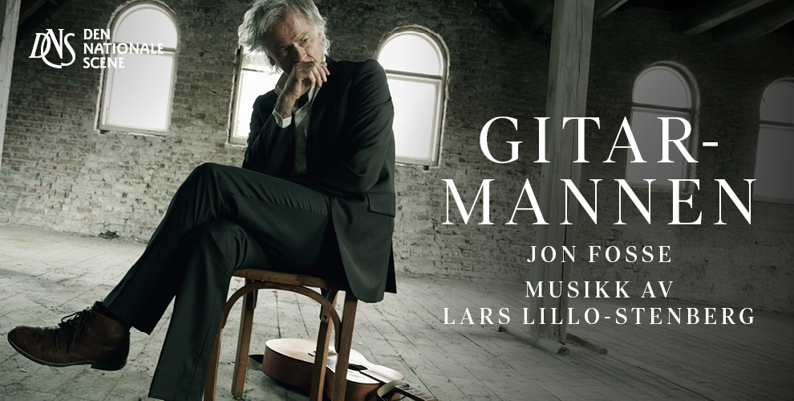 Promobilde for Gitarmannen av Jon Fosse hotellpakke med billetter