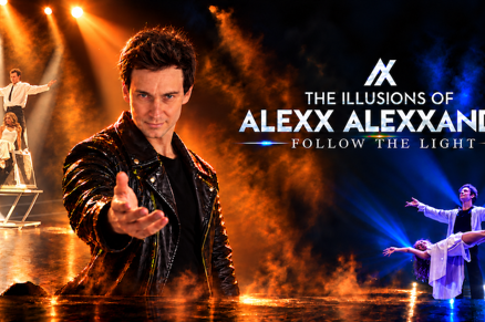 Link til Alexx Alexxander hotellpakke med billetter