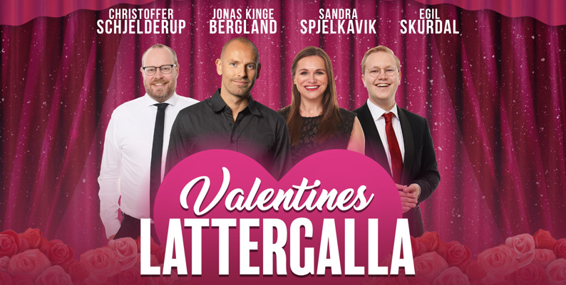Promobilde for Valentines Lattergalla