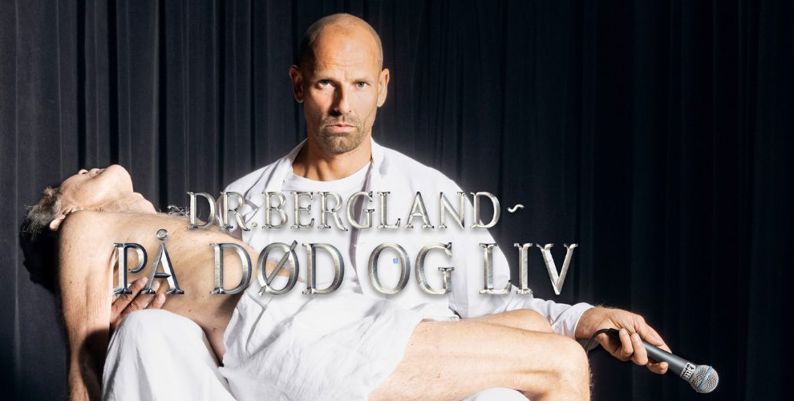Promobilde for Dr Bergland paa doed og liv hotellpakke med billetter