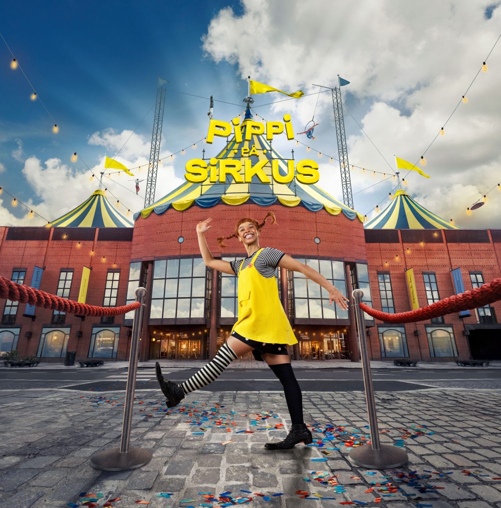 Link til Pippi på sirkus hotellpakke med billetter