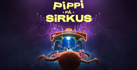 Link til Pippi på sirkus hotellpakke med billetter