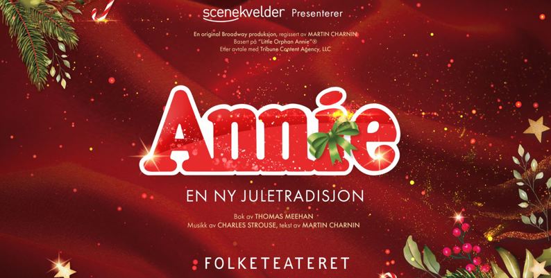 Promobilde for Annie musikal Folketeateret hotellpakke med billetter