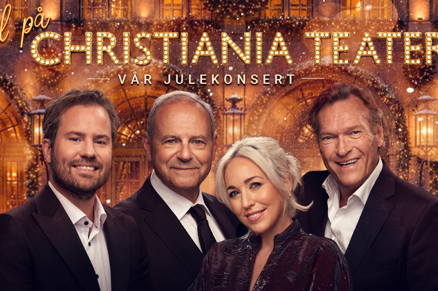 Link til Jul på Christiania Teater hotellpakke med billetter