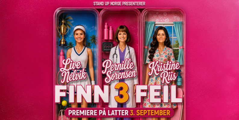 Promobilde for Finn tre feil hotellpakke med billetter