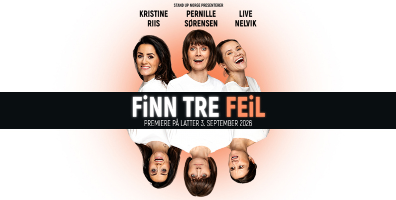 Promobilde for Finn tre feil hotellpakke med billetter