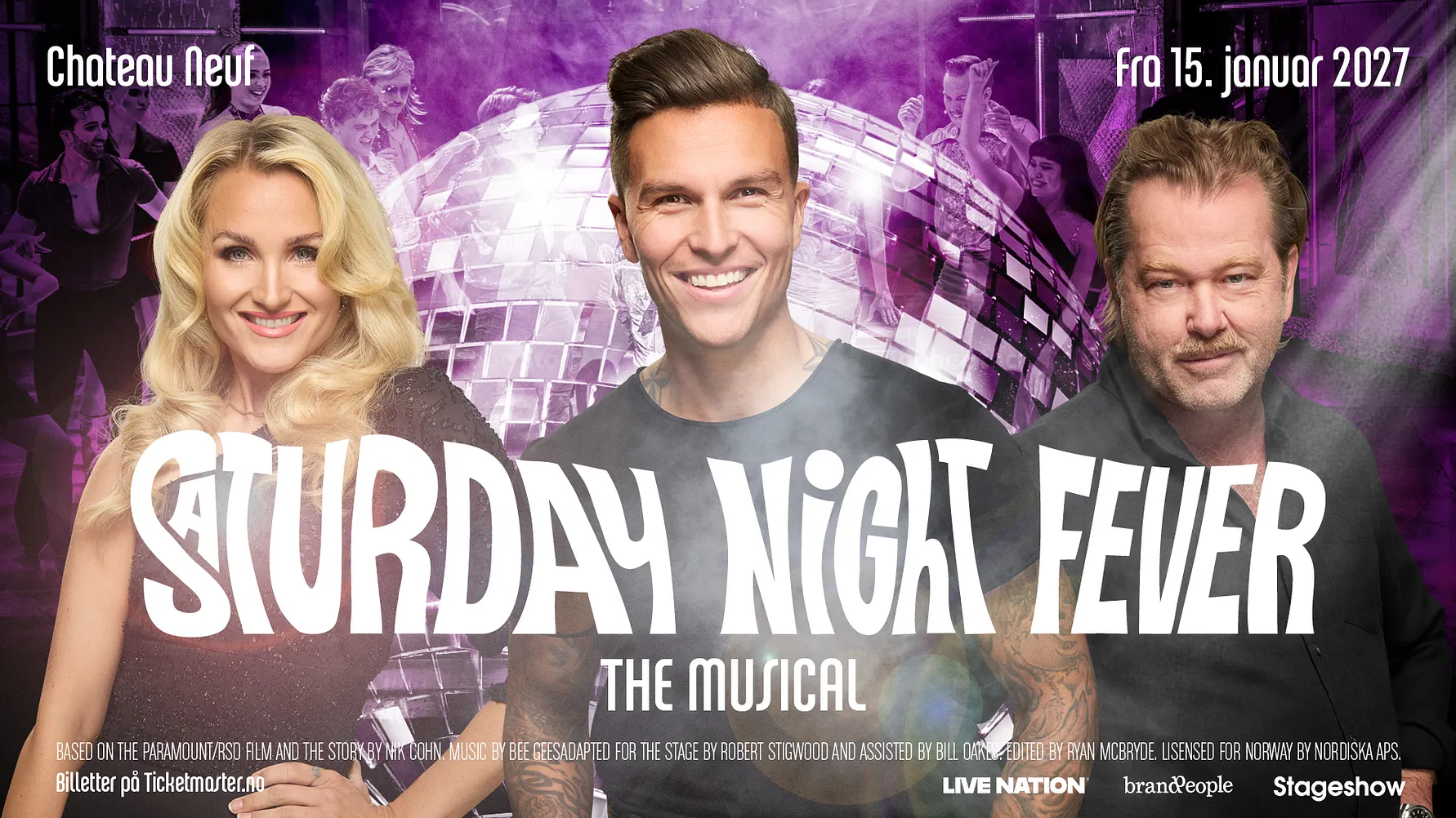 Link til Saturday Night Fever - The Musical hotellpakke med billetter