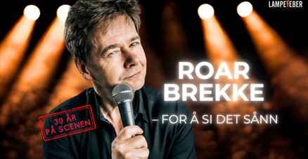 Link til Roar Brekke hotellpakke med billetter