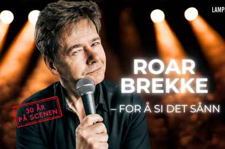 Link til Roar Brekke hotellpakke med billetter