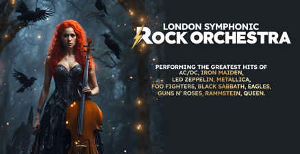 Link til London Symphonic Rock Orchestra hotellpakke med billetter