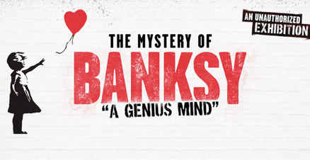 Link til Banksy utstilling hotellpakke med billetter
