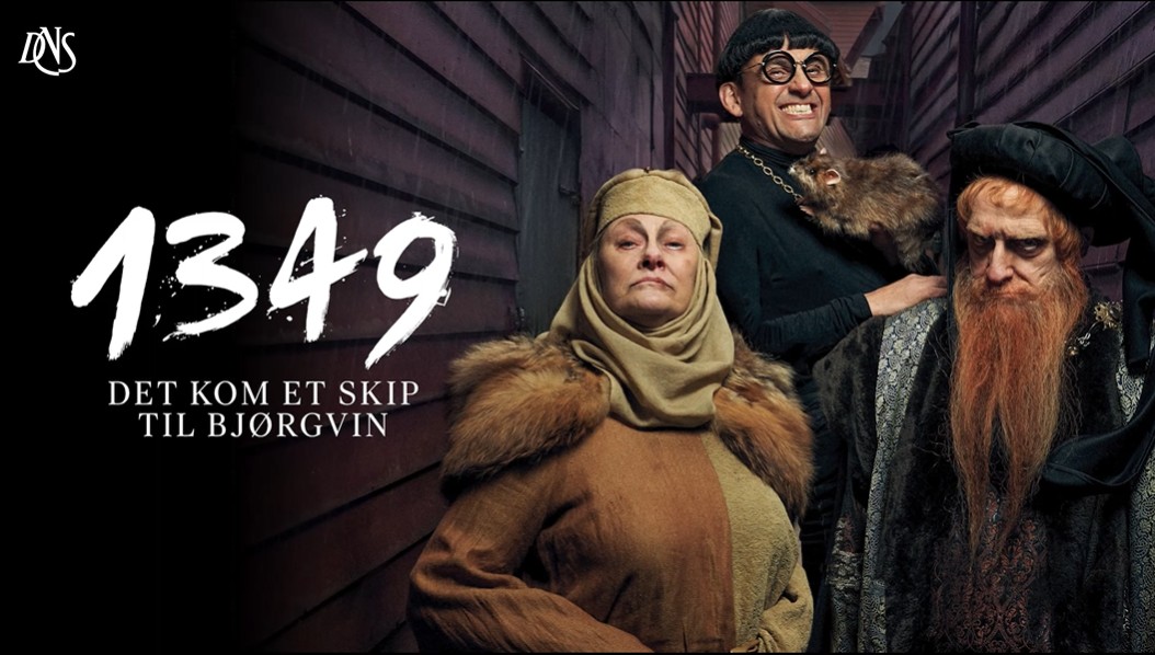Link til 1349 - Det kom et skip til Bjørgvin hotellpakke med billetter