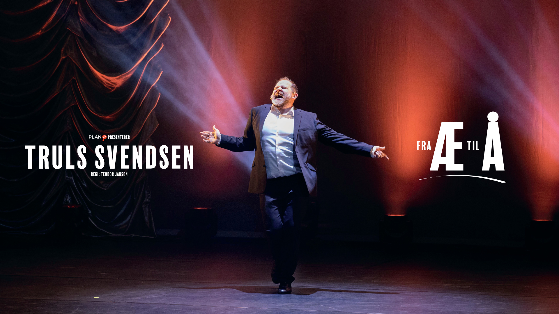 Link til Truls Svendsen Fra Æ til Å Stavanger Konserthus hotellpakke med billetter