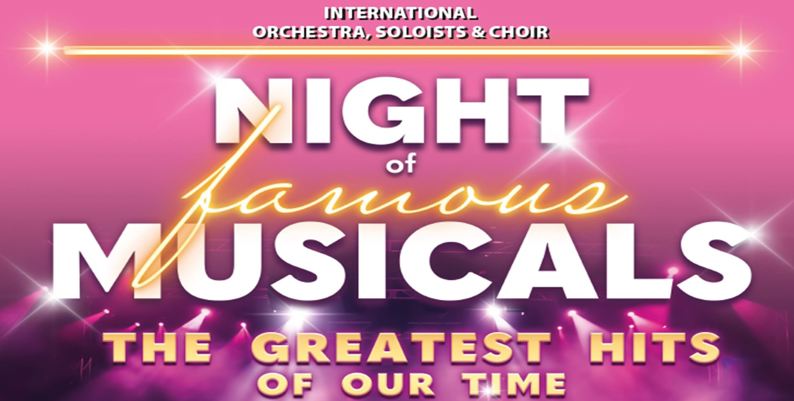 Promobilde for Night of famous musicals hotellpakke med billetter