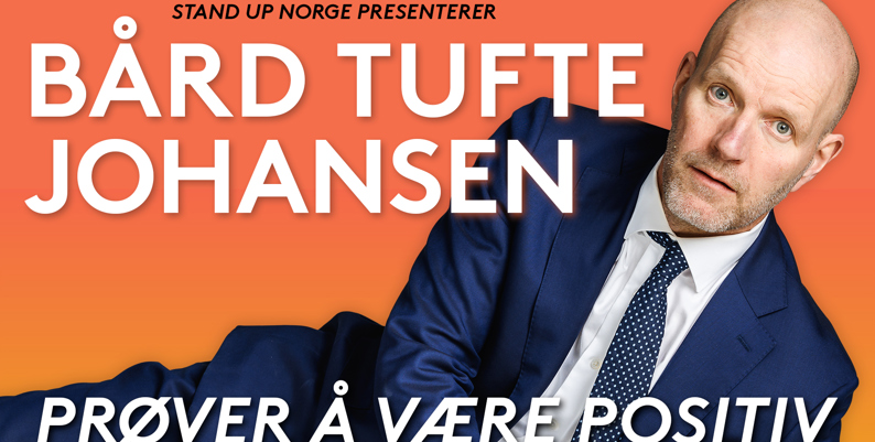 Promobilde for Bård Tufte Johansen hotellpakke med billetter