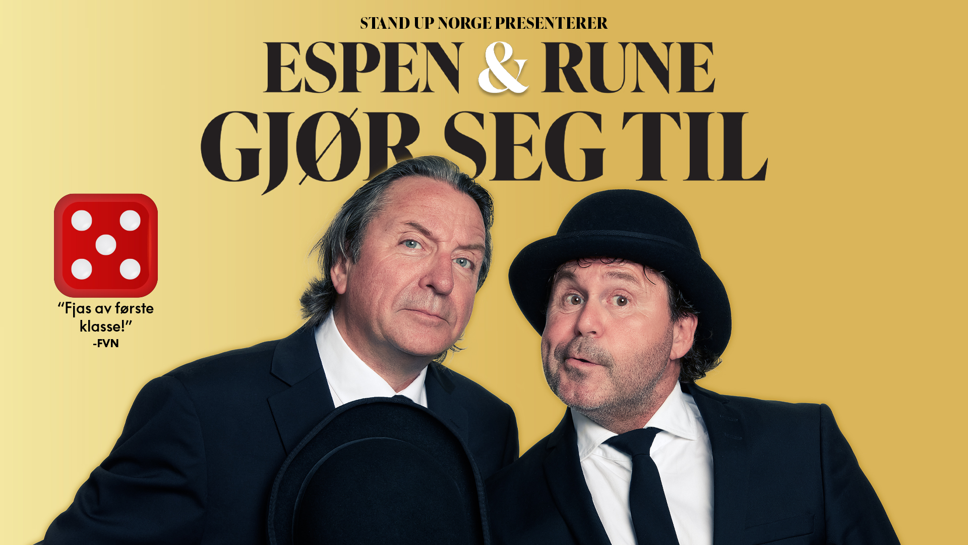 Link til Espen & Rune gjør seg til hotellpakke med billetter