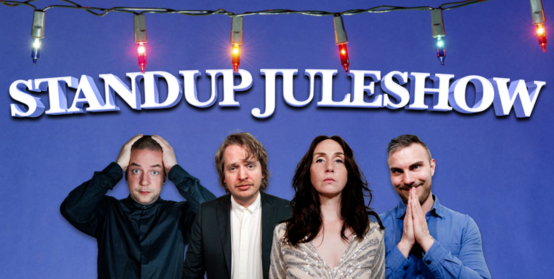Promobilde for Standup Juleshow hotellpakke med billetter