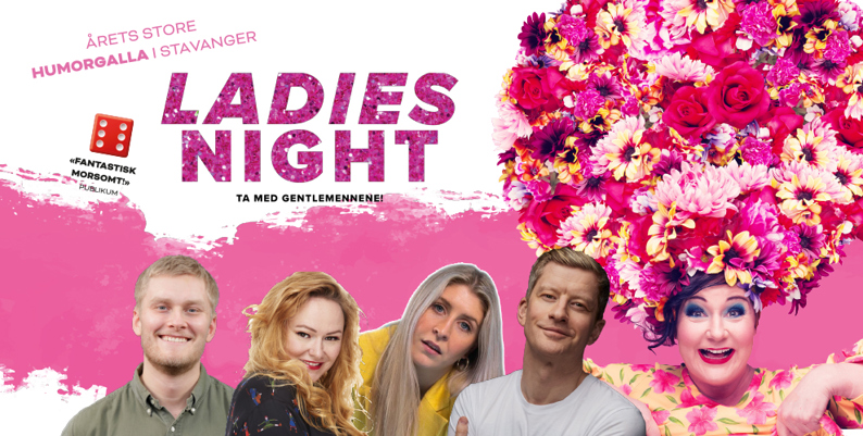 Promobilde for Ladies Night hotellpakke med billetter