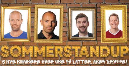 Link til Latter Sommerstandup hotellpakke med billetter