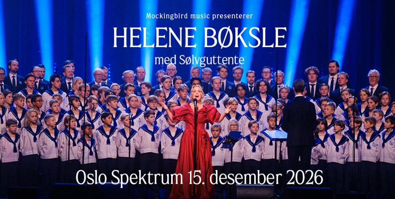 Promobilde for Helene Bøksle og Sølvguttene hotellpakke med billetter