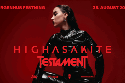 Link til Highasakite Bergenhus Festning hotellpakke med billetter