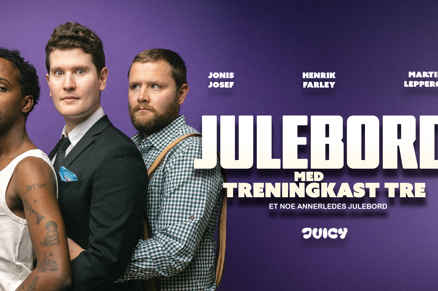 Link til Julebord med Terningkast Tre hotellpakke med billetter