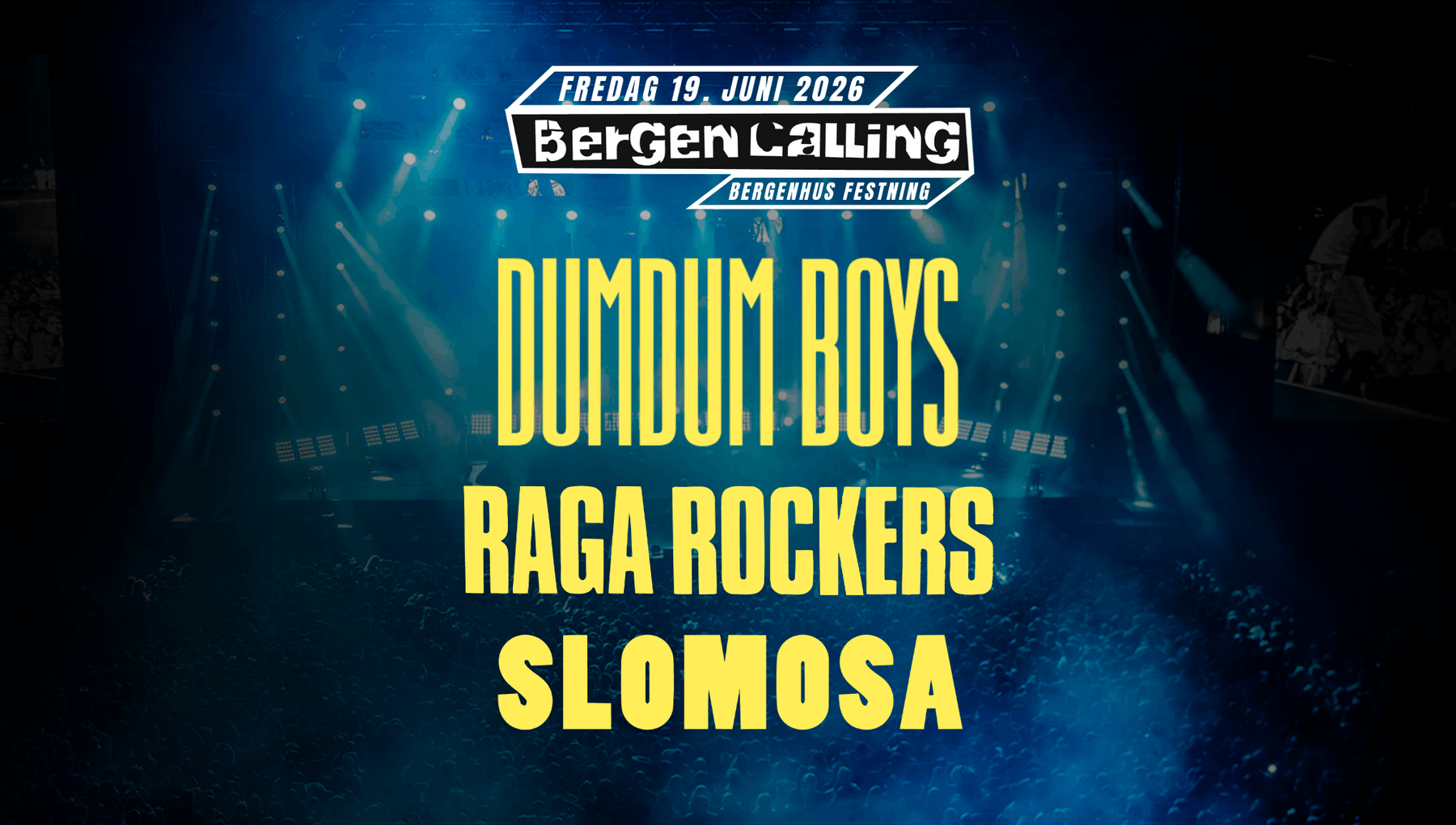 Link til Bergen Calling hotellpakke med billetter