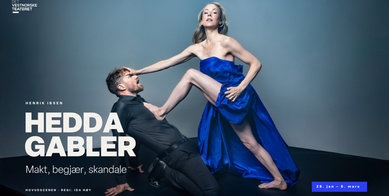 Promobilde for Hedda Gabler hotellpakke med billetter
