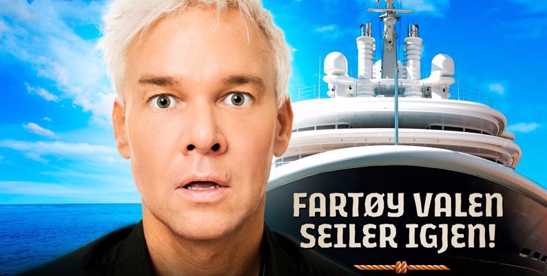 Promobilde for Kristian Fartoey Valen seiler igjen Edderkoppen Scene