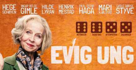 Link til Evig ung komedie med Schoeyen Hjelmeland Mestad Maurstad Gimle og Styve