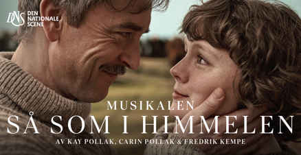 Link til Musikalen Saa som i himmelen hotellpakke med billetter