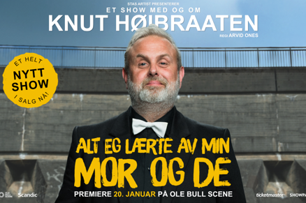 Link til Knut Høibraaten hotellpakke med billetter 
