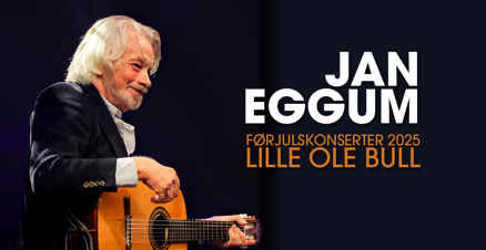 Link til Jan Eggum julekonsert billett og hotell