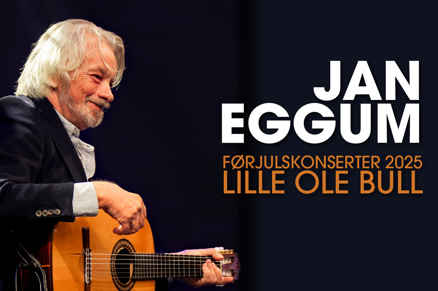 Link til Jan Eggum julekonsert billett og hotell