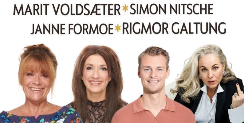 Promobilde for Humorgalla hotellpakke med billetter