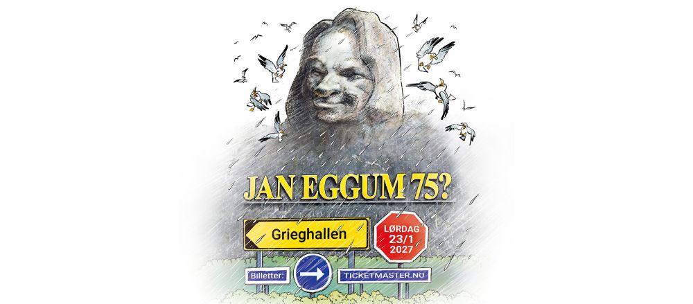 Link til Jan Eggum 75? hotellpakke med billetter