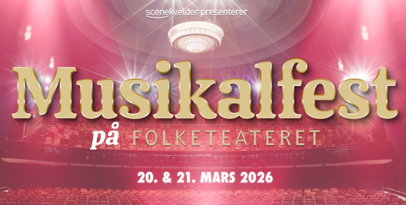 Promobilde for Musikalfest hotellpakke med billetter