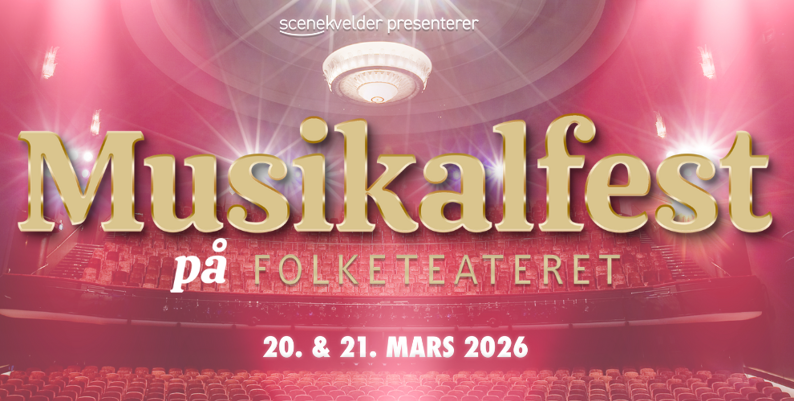 Promobilde for Musikalfest hotellpakke med billetter