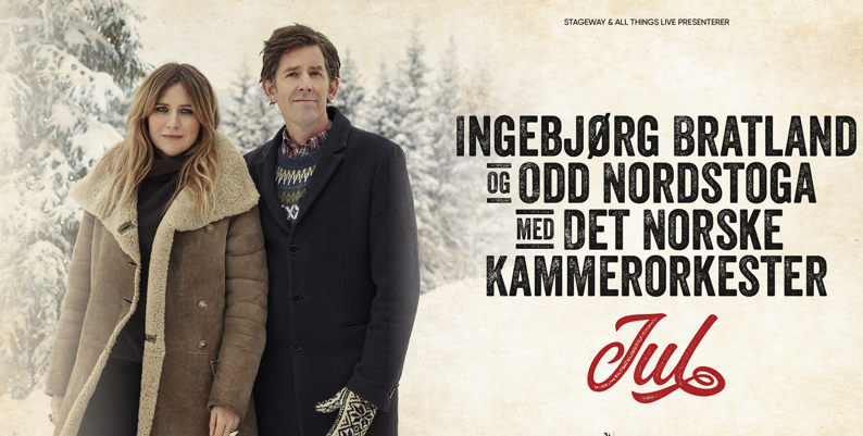 Promobilde for Ingebjoerg Bratland Odd Nordstoga hotellpakke med billetter