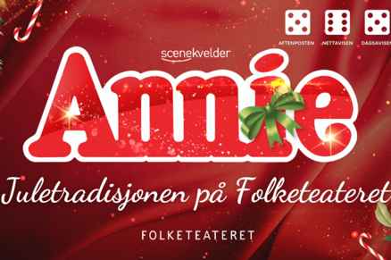Link til Annie musikal Folketeateret hotellpakke med billetter