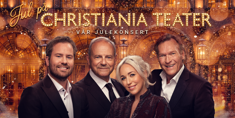 Promobilde for Jul på Christiania Teater hotellpakke med billetter