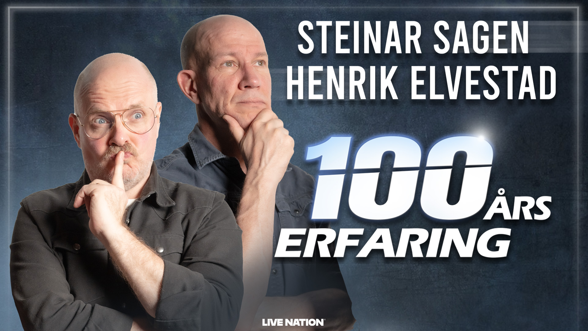 Link til Steinar Sagen & Henrik Elvestad hotellpakke med billetter